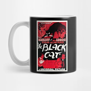 1934's The Black Cat Restored Movie Poster Mug